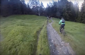 Video von David Gamperl: Mit dem Mountainbike von der Freiburger Hütte nach Dalaas